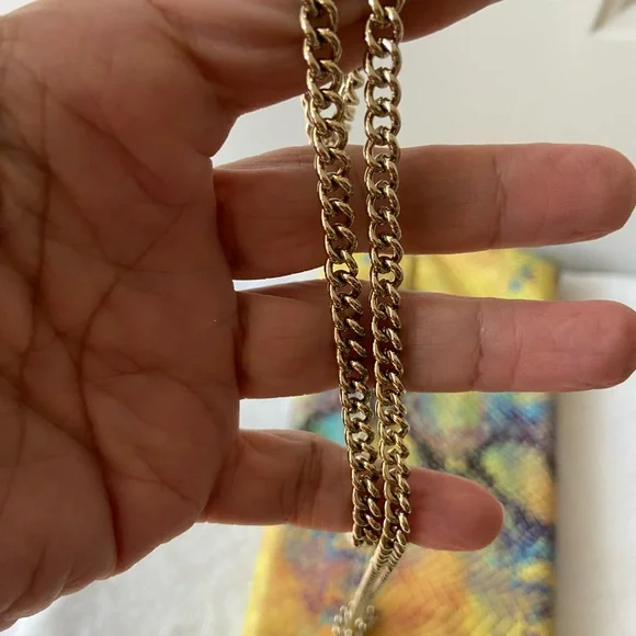 ** NOT FOR SALE ** VIVIENNE WESTWOOD Multi-Color Snakeskin Clutch - Picture 10 of 13